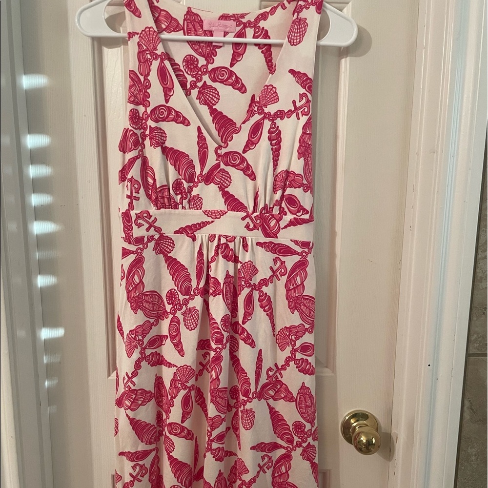 Lily Pulitzer Nautical themed, Silk Dress